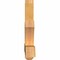 Ekena Millwork Redmond Rough Sawn Timber Gable Bracket, Western Red Cedar, 60"W x 25"H x 4"D x 4"F, 10/12 Pitch GBW060X25X0404RED00RWR - alternate 3